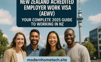New Zealand Accredited Employer Work Visa (AEWV): Your Complete 2025 Guide to Working in NZ modernhometech